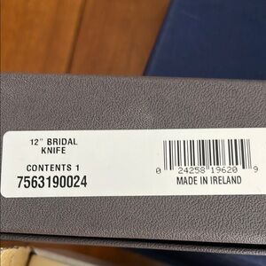 Waterford Crystal Bridal Knife